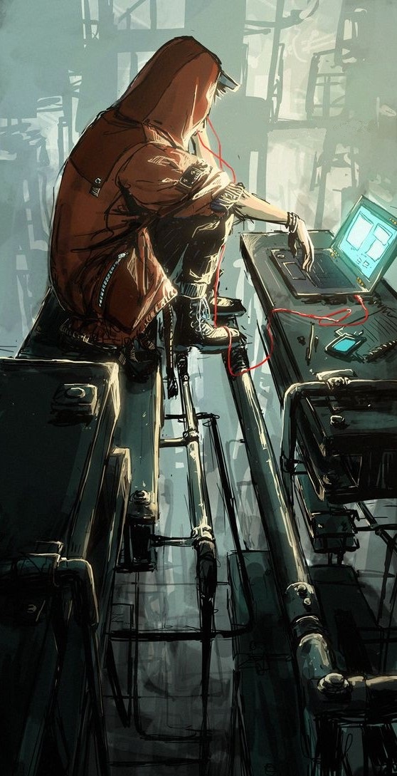Steampunk Aesthetic Programmer